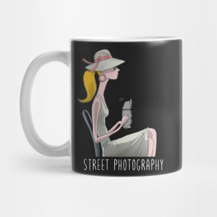 Street photography color Mug